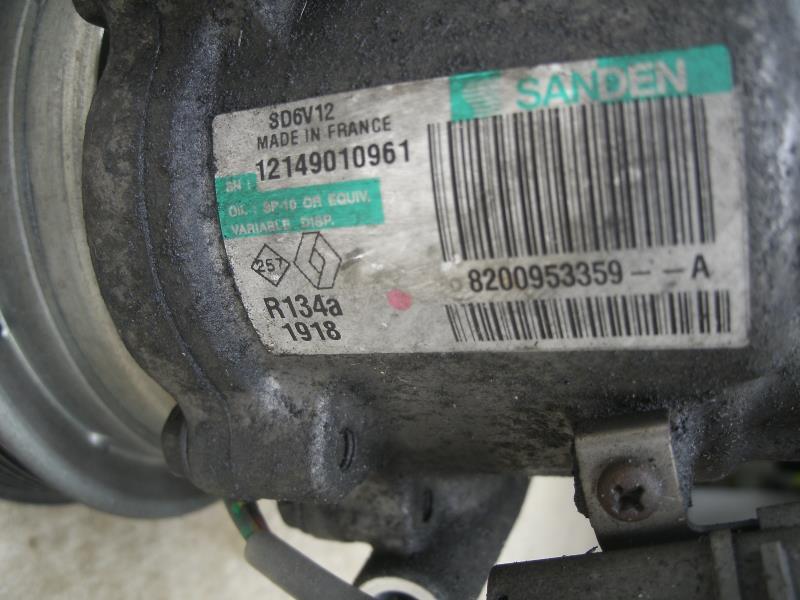 Compresseur clim RENAULT CLIO 3 PHASE 2 Diesel - 1