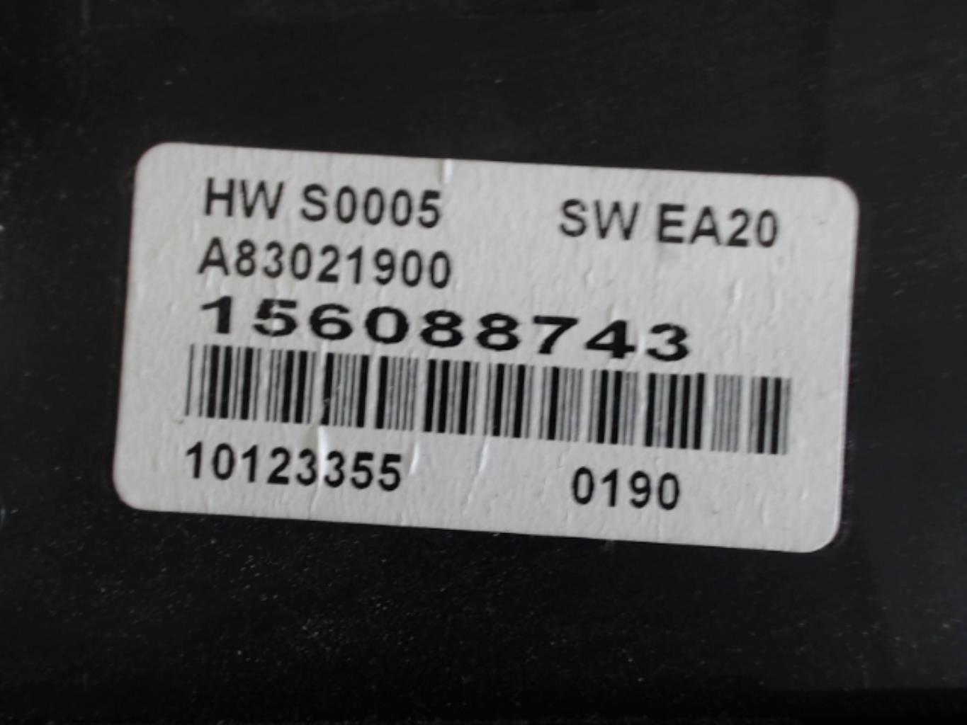 Commande chauffage ALFA ROMEO MITO PHASE 1 Essence - 1