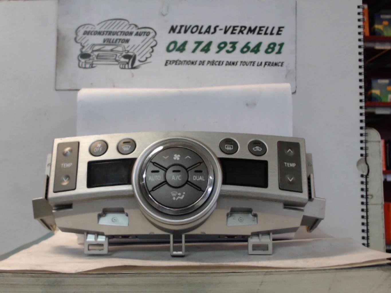 Commande chauffage TOYOTA VERSO PHASE 1 Diesel - 1