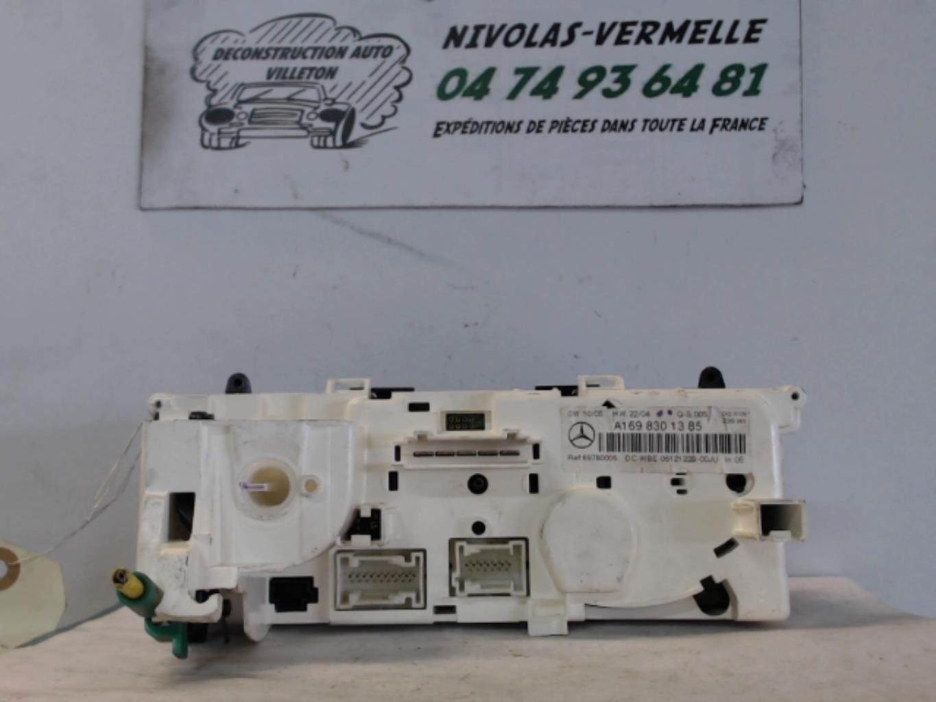 Commande chauffage MERCEDES CLASSE A 169 PHASE 1 Diesel - 1