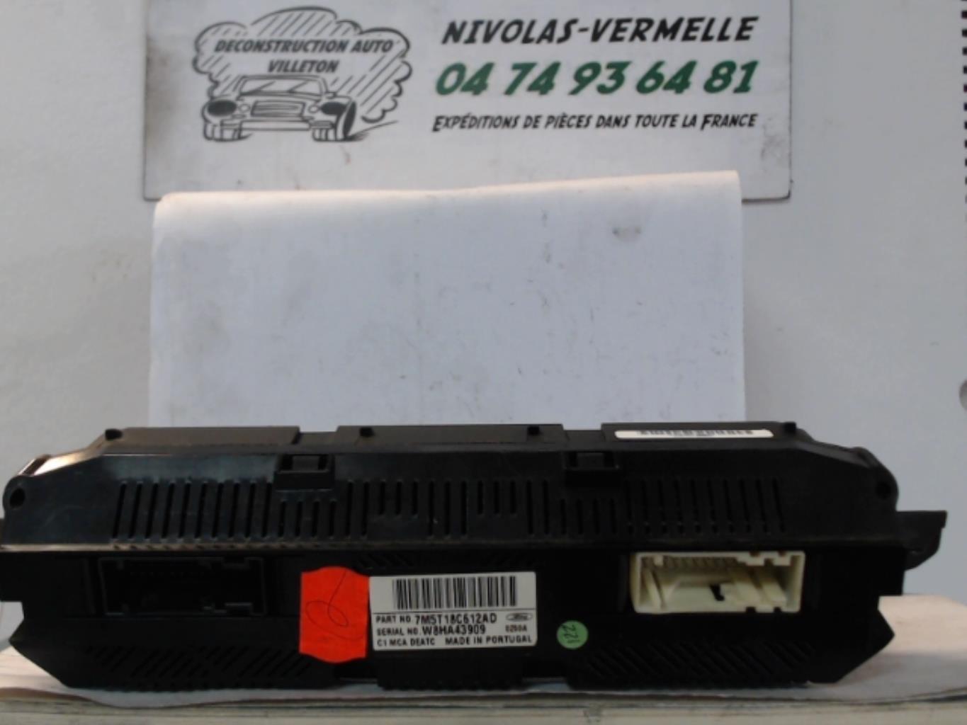Commande chauffage FORD C-MAX 1 PHASE 2 Diesel - 1