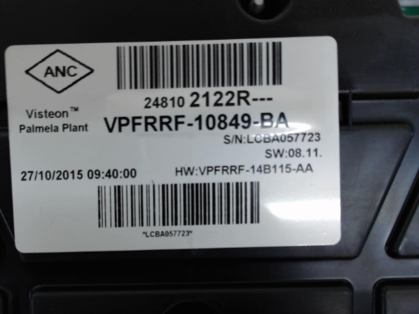 Compteur RENAULT CLIO 4 PHASE 1 Diesel - 1