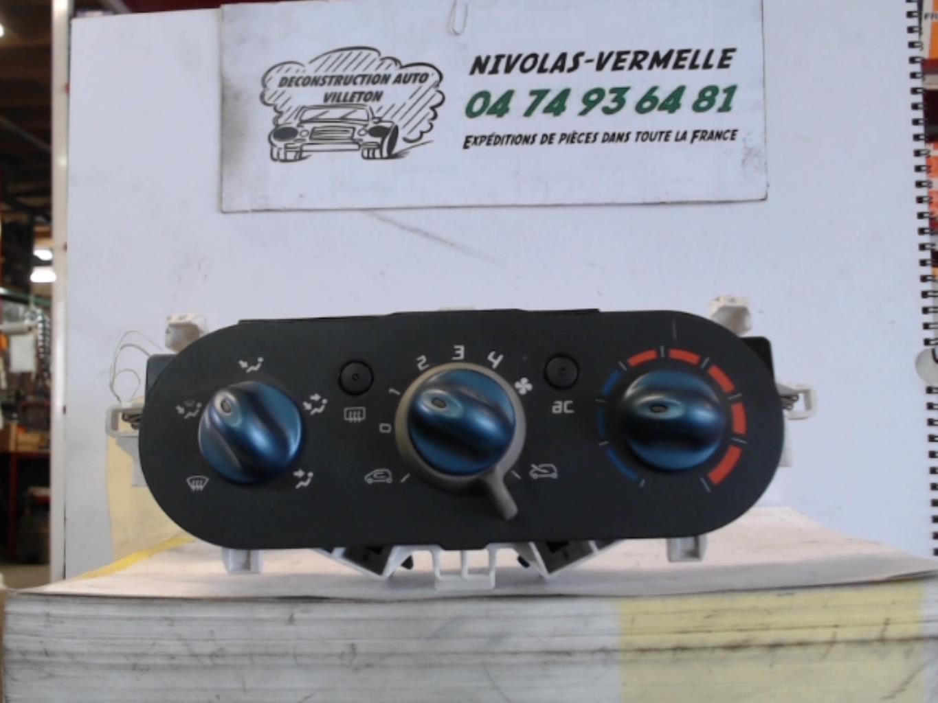 Commande chauffage RENAULT TWINGO 2 PHASE 1 Essence - 1