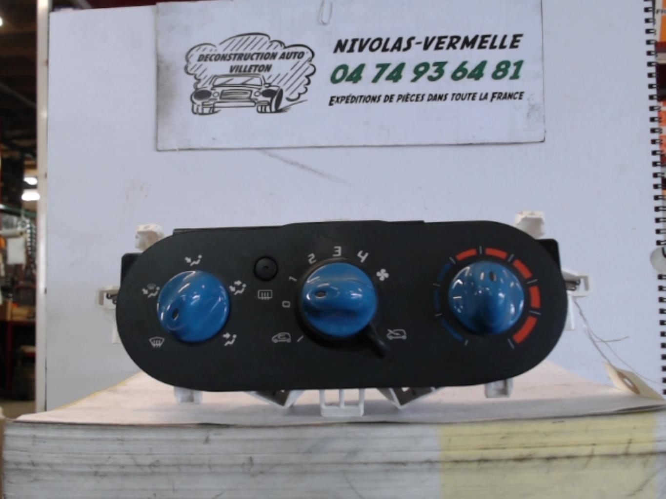 Commande chauffage RENAULT TWINGO 2 PHASE 2 Essence - 1