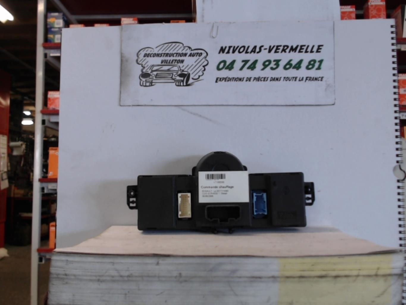 Commande chauffage RENAULT CLIO 3 PHASE 1 Diesel - 1