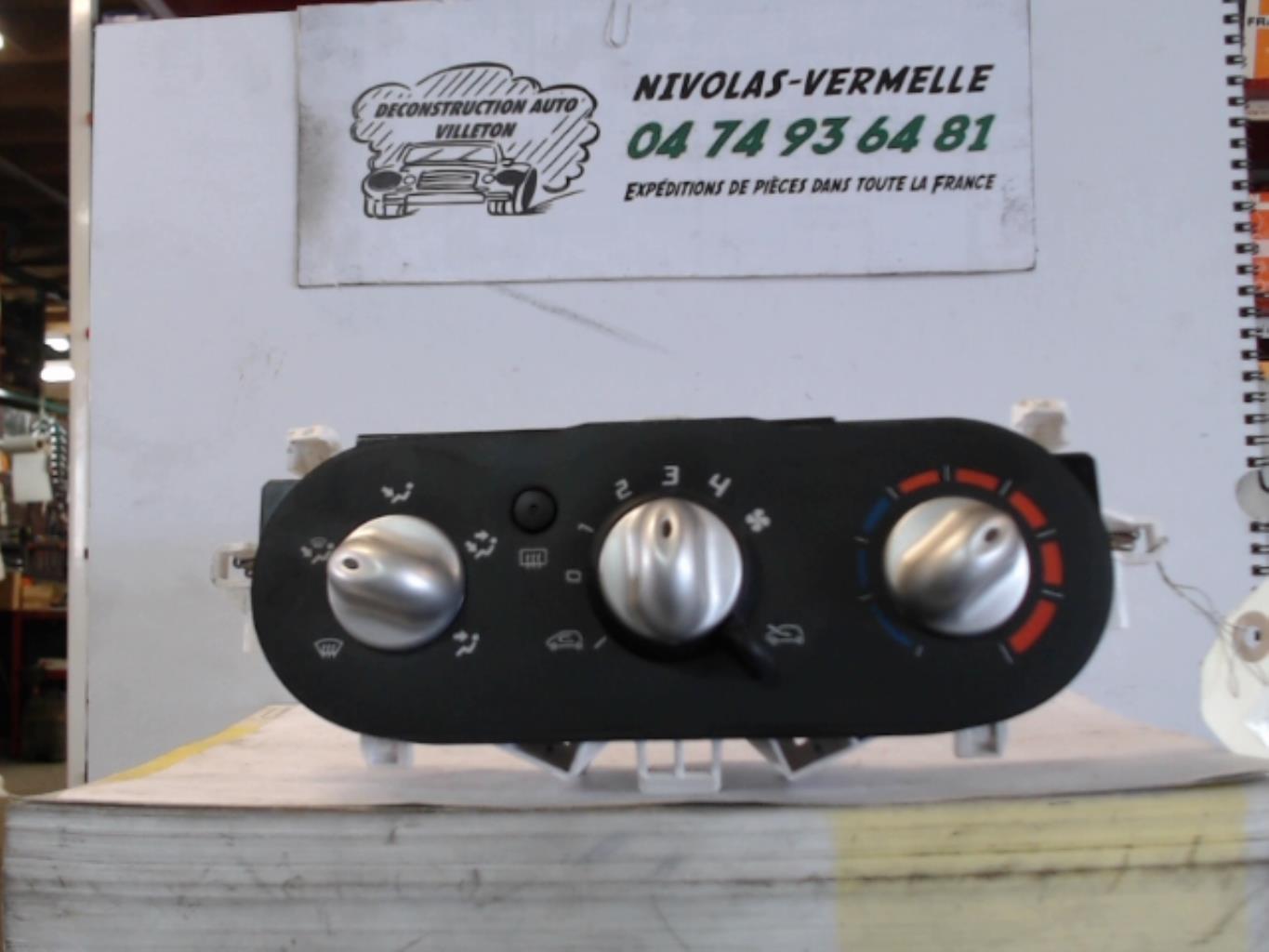 Commande chauffage RENAULT TWINGO 2 PHASE 2 Diesel - 1