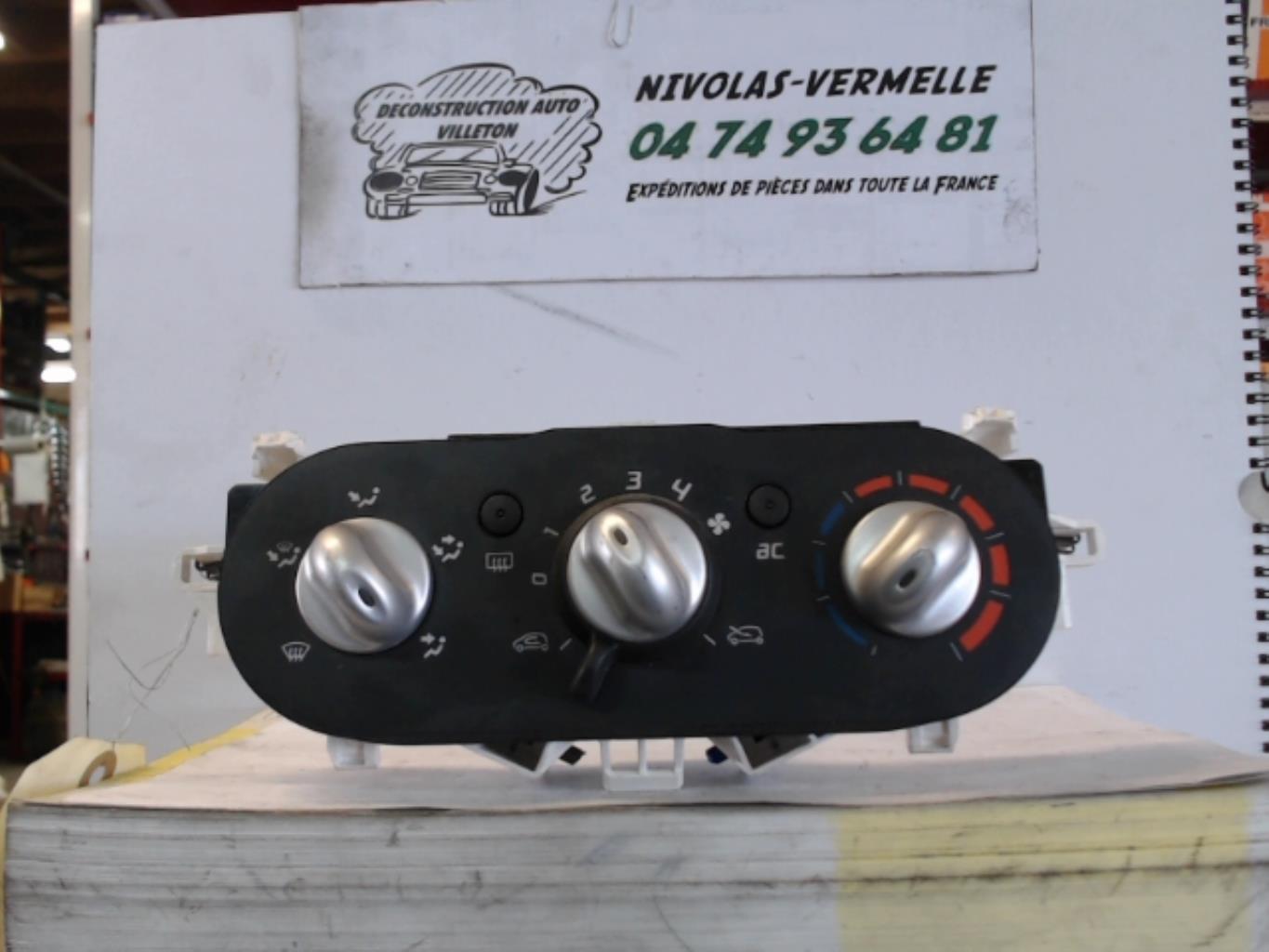 Commande chauffage RENAULT TWINGO 2 PHASE 1  - 1