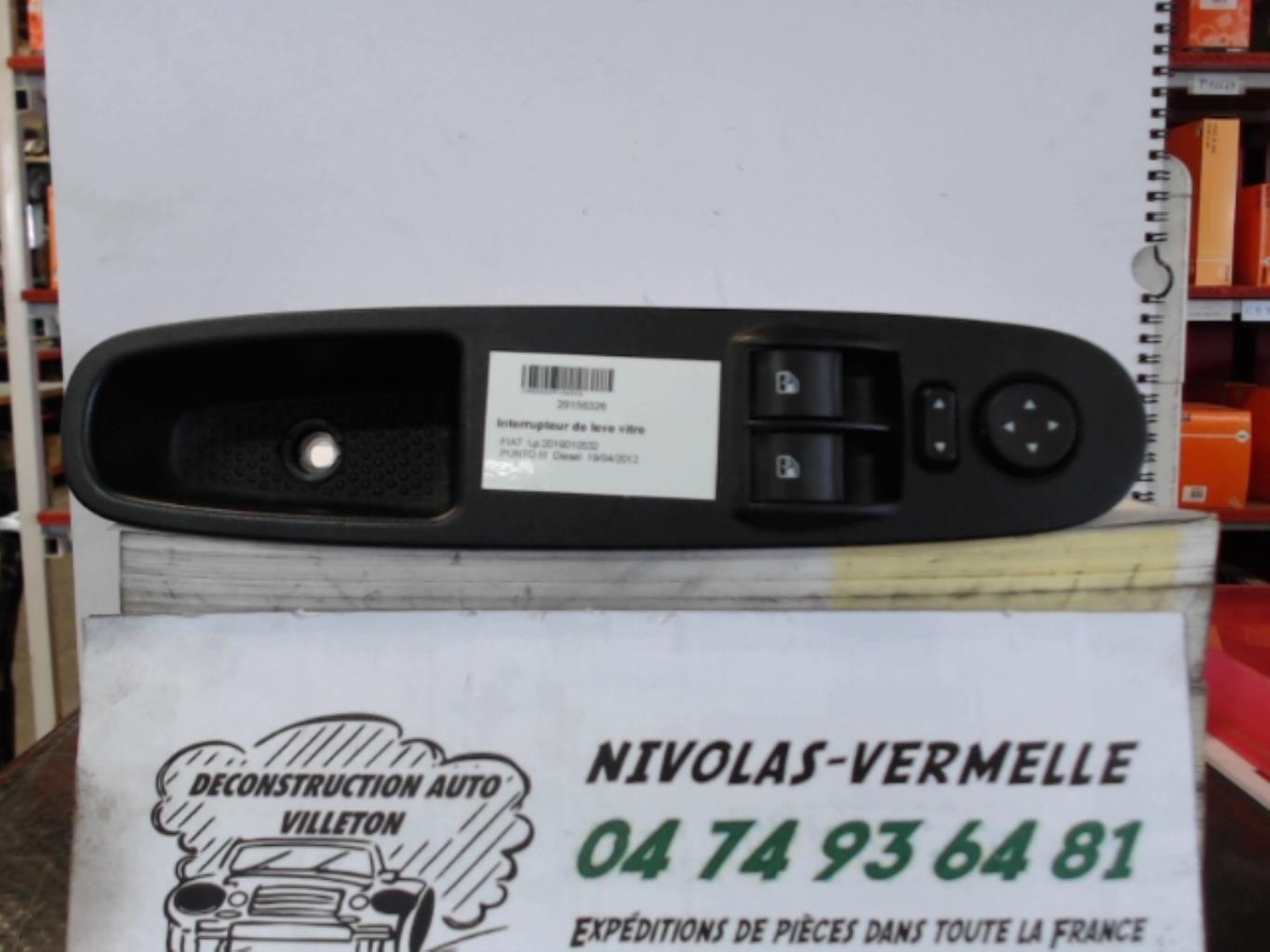 Interruttore lavacristalli anteriore sinistro FIAT PUNTO 3 Diésel - 1
