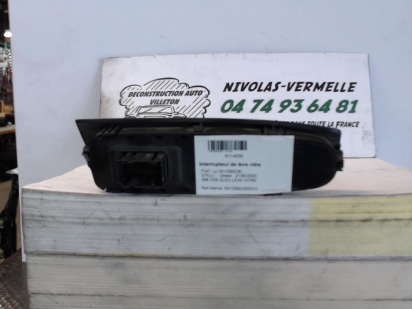Interruttore lavacristalli anteriore sinistro FIAT STILO Diésel - 1