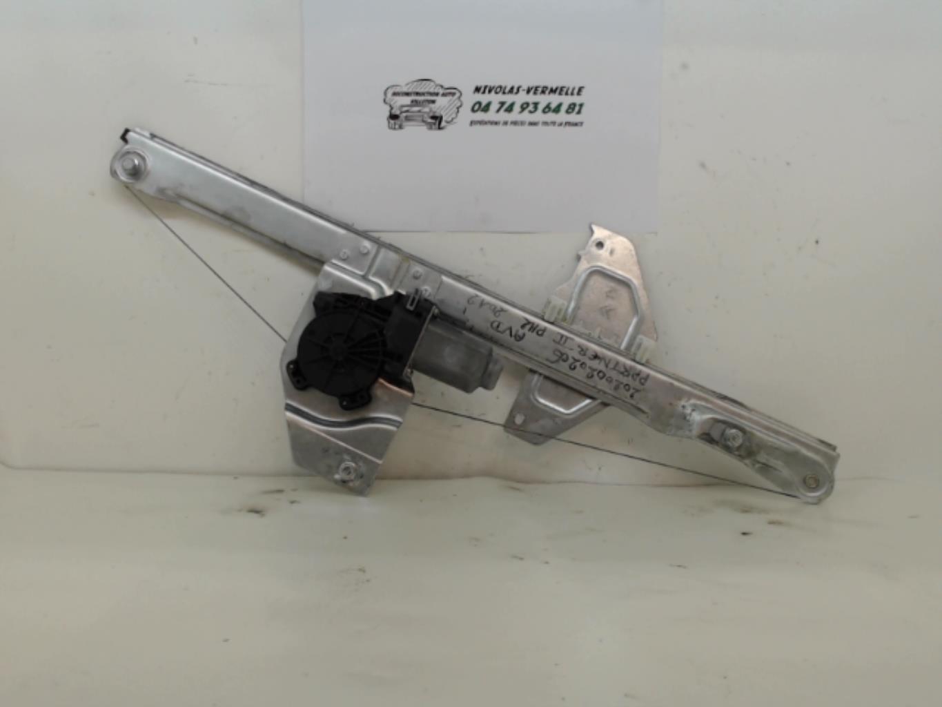 Alzacristalli elettrico anteriore destro PEUGEOT PARTNER 2 PHASE 2 Diésel - 1