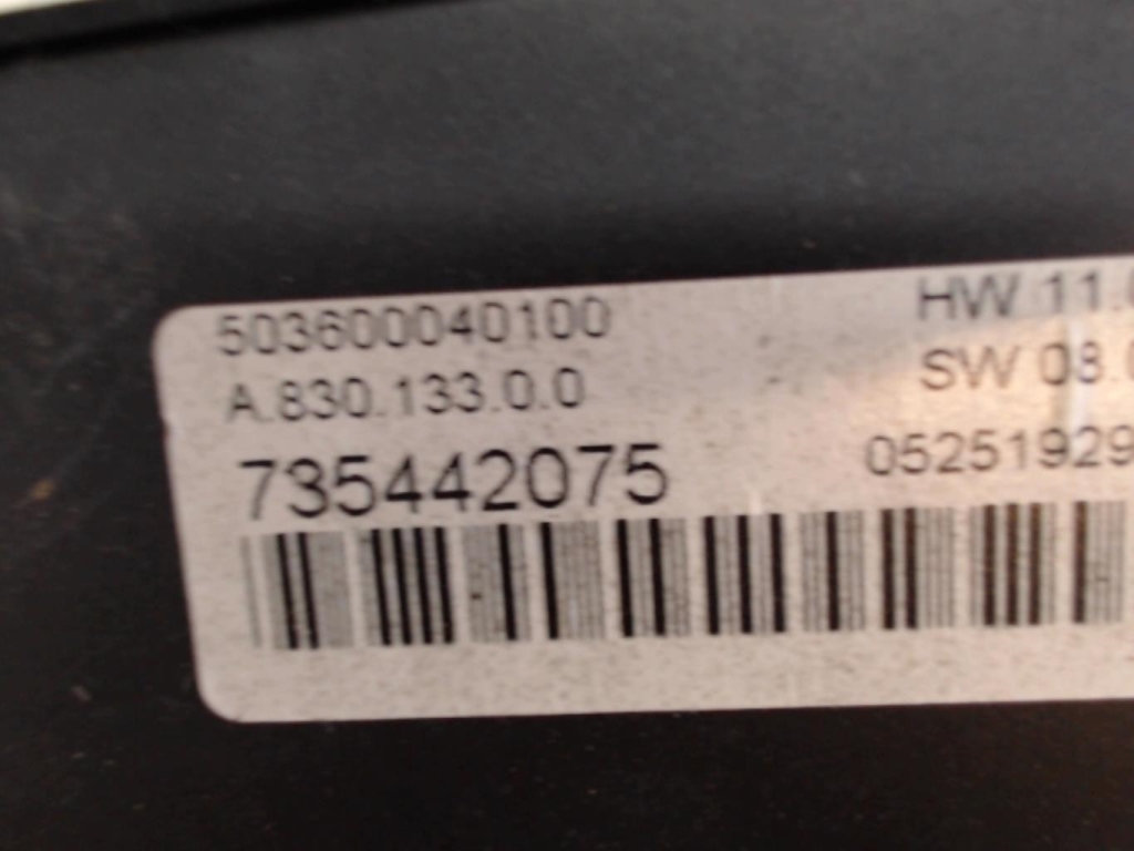 Commande chauffage FIAT BRAVO 2 Diesel - 1