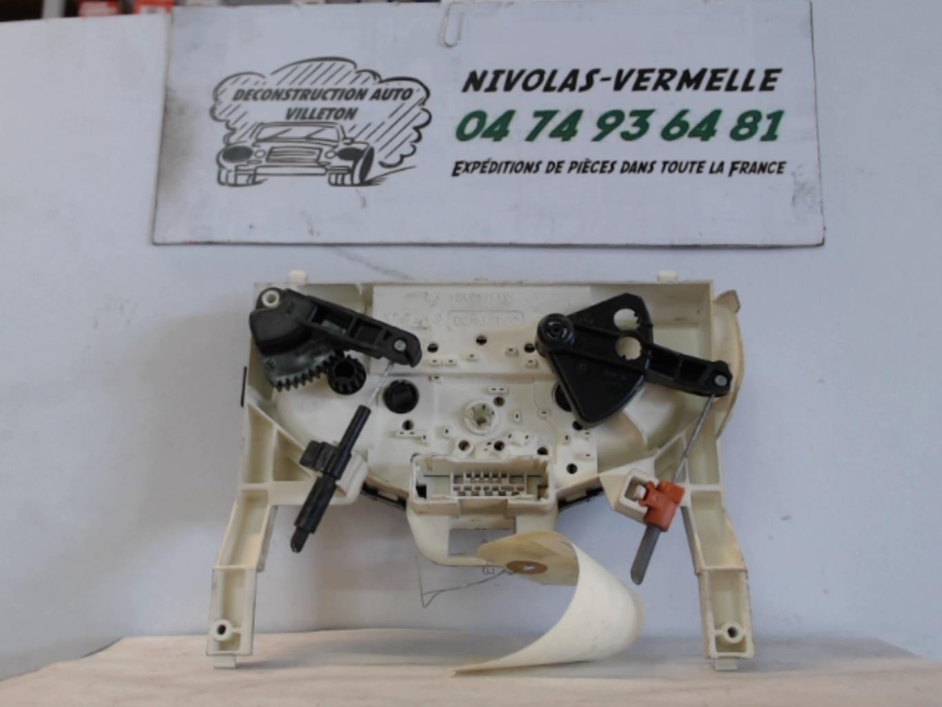 Commande chauffage RENAULT TRAFIC 2 PHASE 1  - 1
