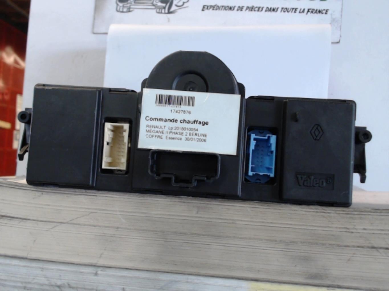 Commande chauffage RENAULT MEGANE 2 PHASE 2 Essence - 1