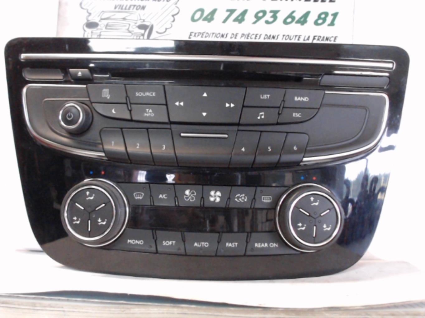 Commande chauffage PEUGEOT 508 1 SW PHASE 1 BREAK Diesel - 1