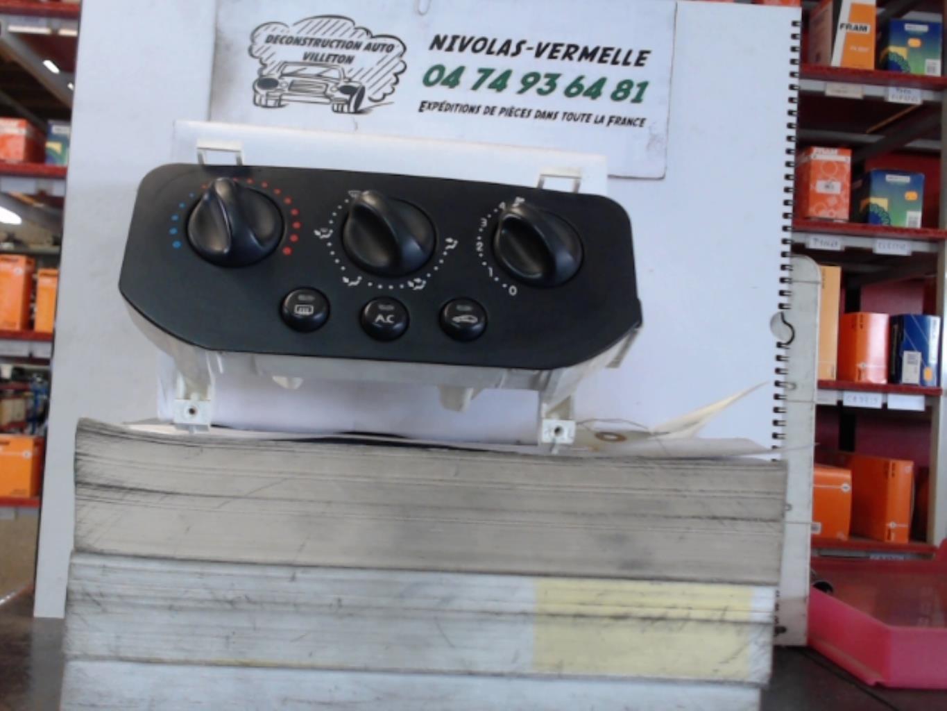 Commande chauffage RENAULT CLIO 2 PHASE 1 Essence - 1