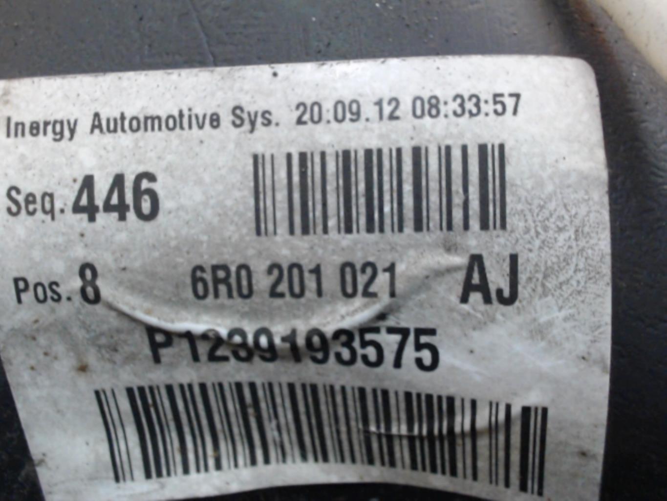 Serbatoio carburante AUDI A1 1 SPORTBACK PHASE 1 Gasolina - 1