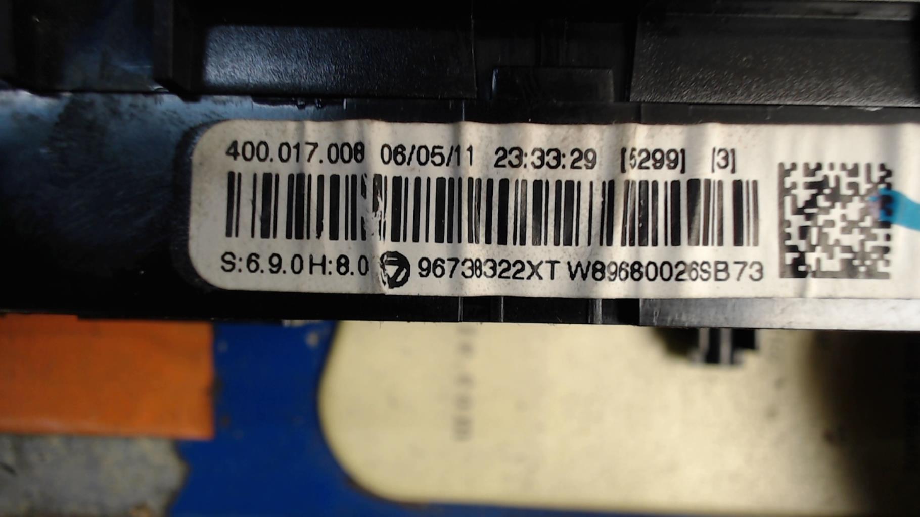 Commande chauffage PEUGEOT 3008 1 PHASE 1 Diesel - 1