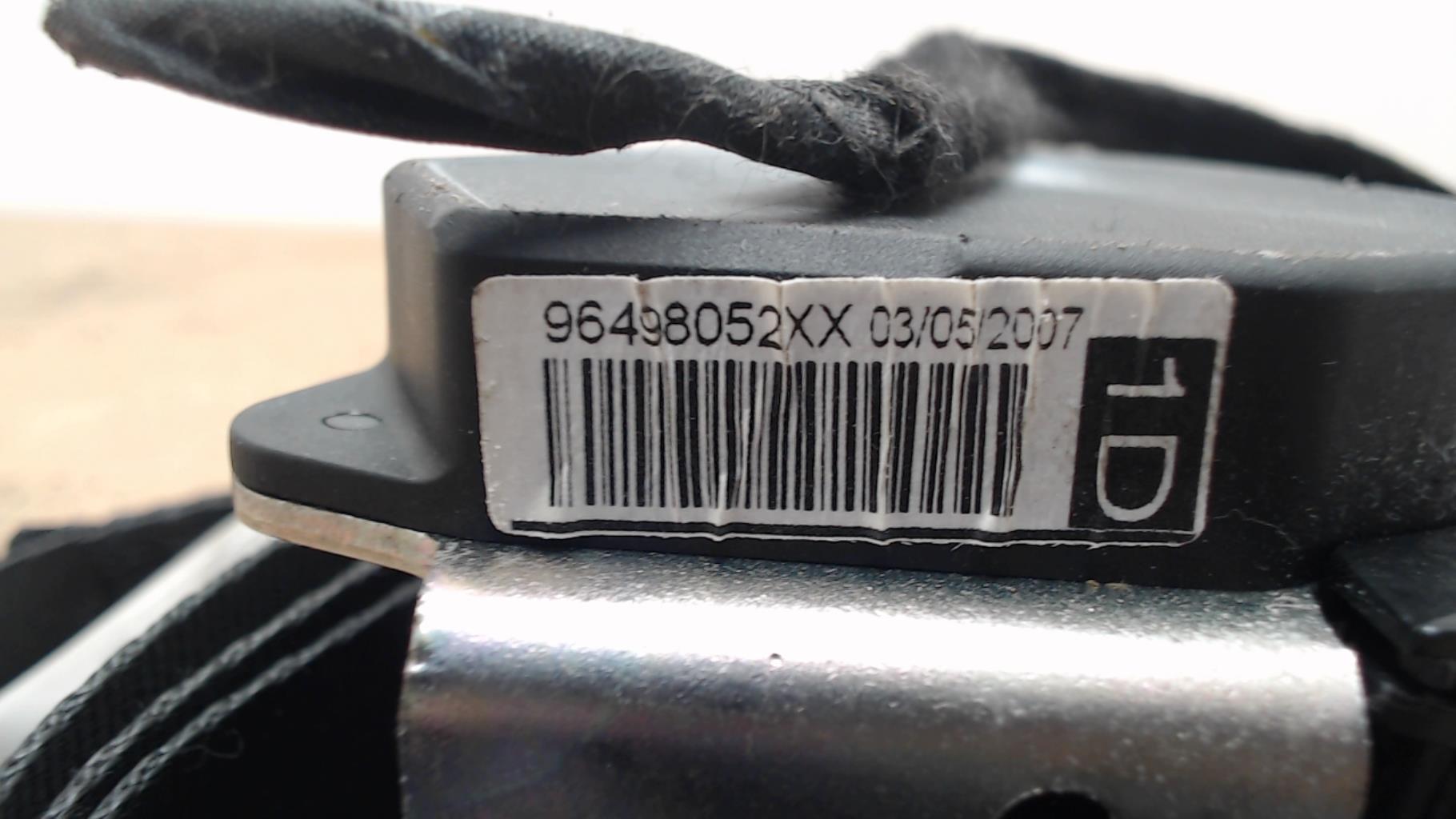Cintura di sicurezza anteriore destra PEUGEOT 207 PHASE 1  - 1