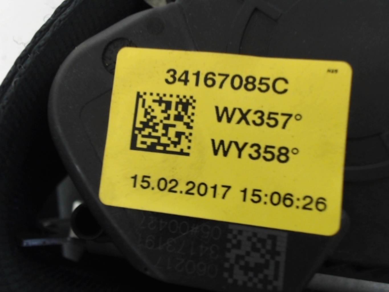 Cintura di sicurezza posteriore sinistra RENAULT TWINGO 3 PHASE 1 Gasolina - 1