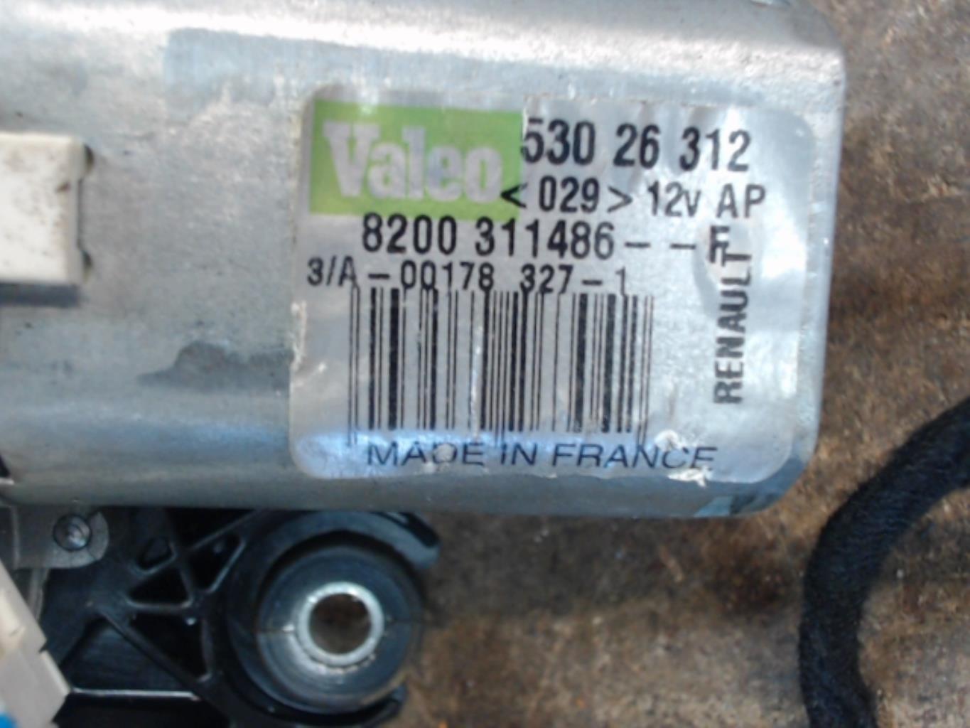 Motore tergicristallo posteriore RENAULT TWINGO 2 PHASE 2 Gasolina - 1
