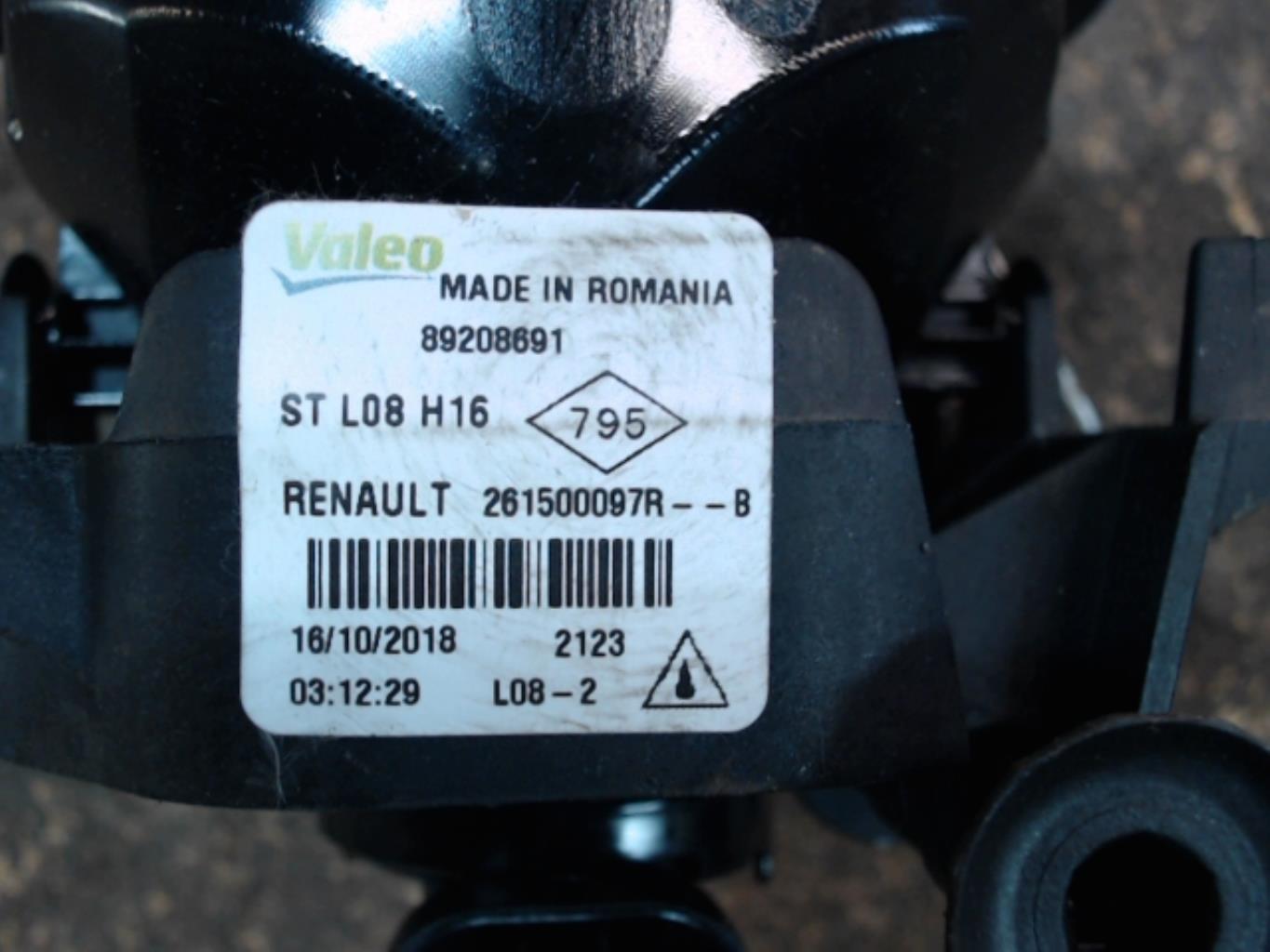 Fendinebbia sinistro (luce) RENAULT KANGOO 2 PHASE 2 Diésel - 1