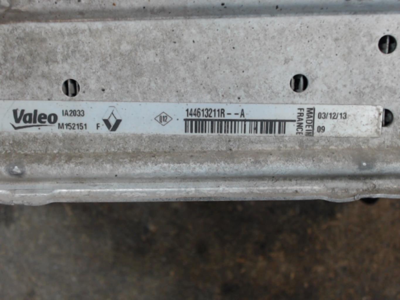 Echangeur air (Intercooler) RENAULT TWINGO 2 PHASE 2 Diesel - 1
