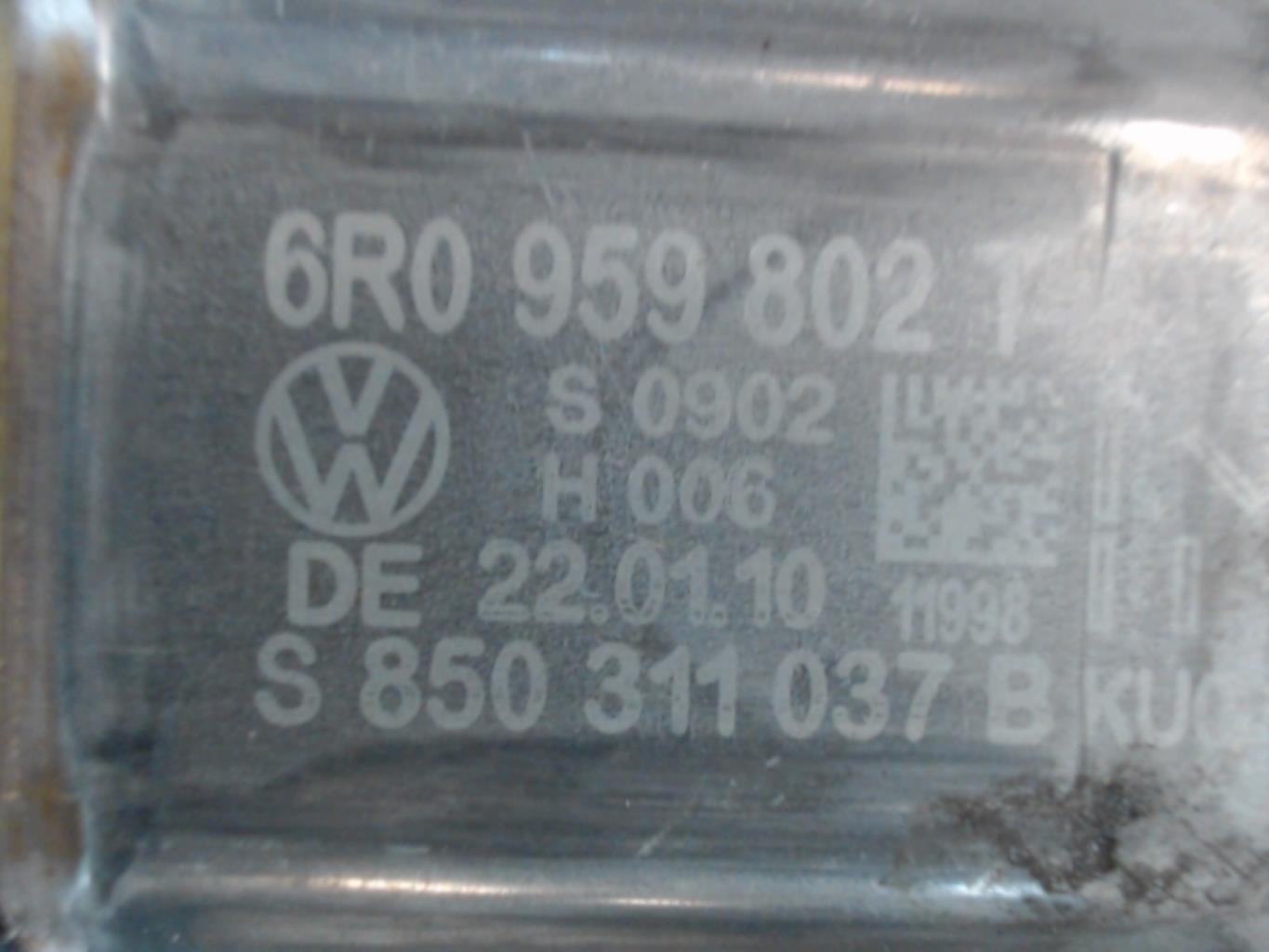 Alzacristalli elettrico anteriore destro VOLKSWAGEN POLO 5 PHASE 1 Diésel - 1