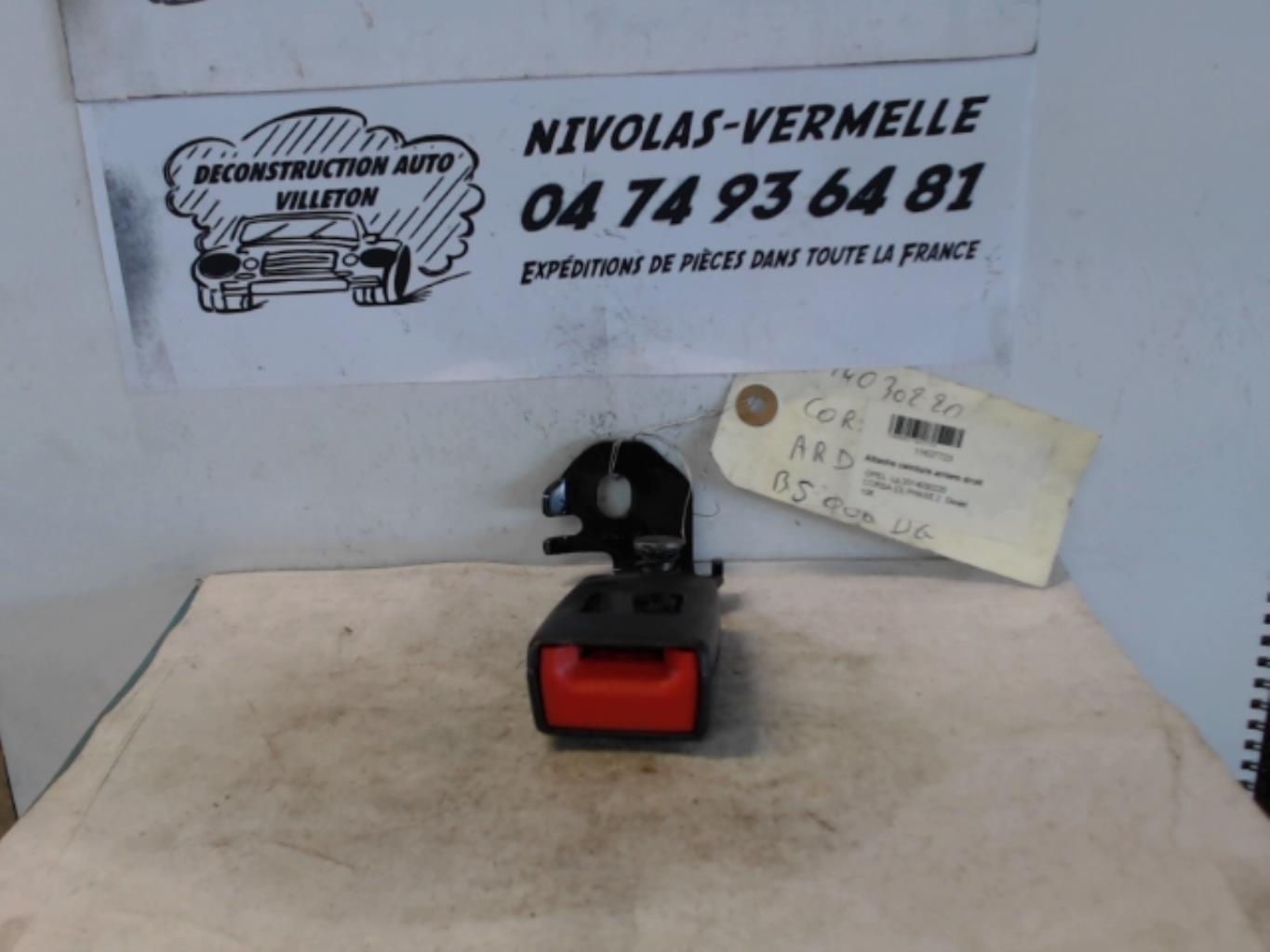 Aggancio cintura sicurezza posteriore destro OPEL CORSA D PHASE 2 Diésel - 1