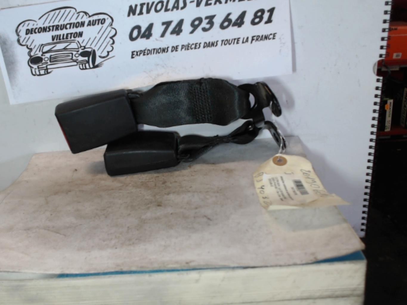 Aggancio cintura sicurezza posteriore sinistro DS DS3 PHASE 1  - 1