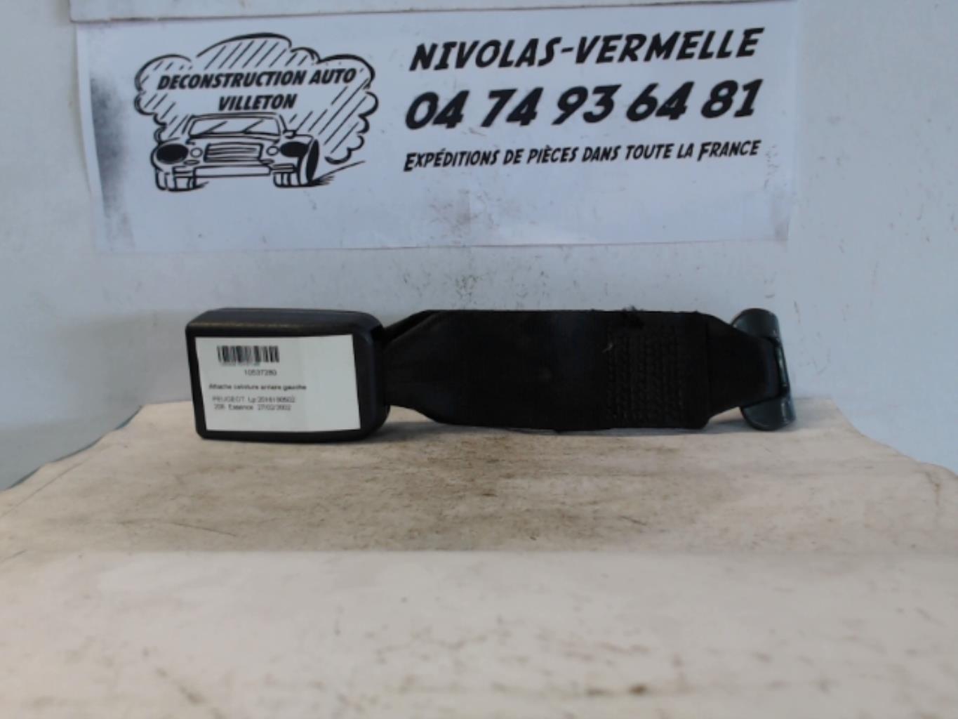 Aggancio cintura sicurezza posteriore sinistro PEUGEOT 206 PHASE 1 Gasolina - 1