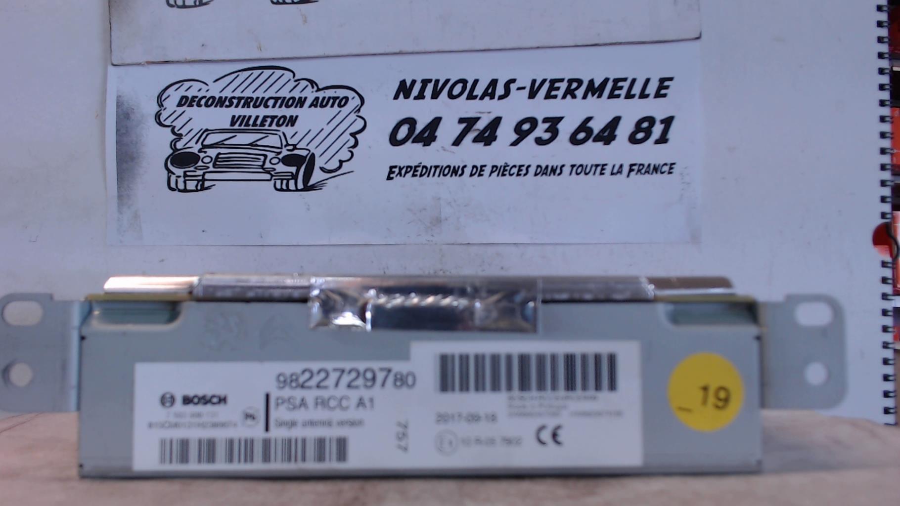 Autoradio originale PEUGEOT 208 PHASE 2 Diésel - 1