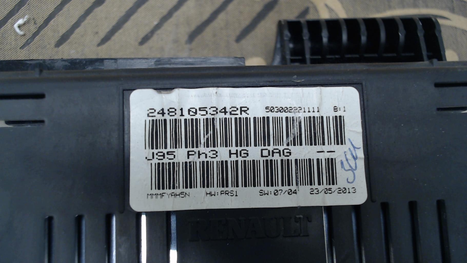 Compteur RENAULT SCENIC 3 PHASE 3 Diesel - 1