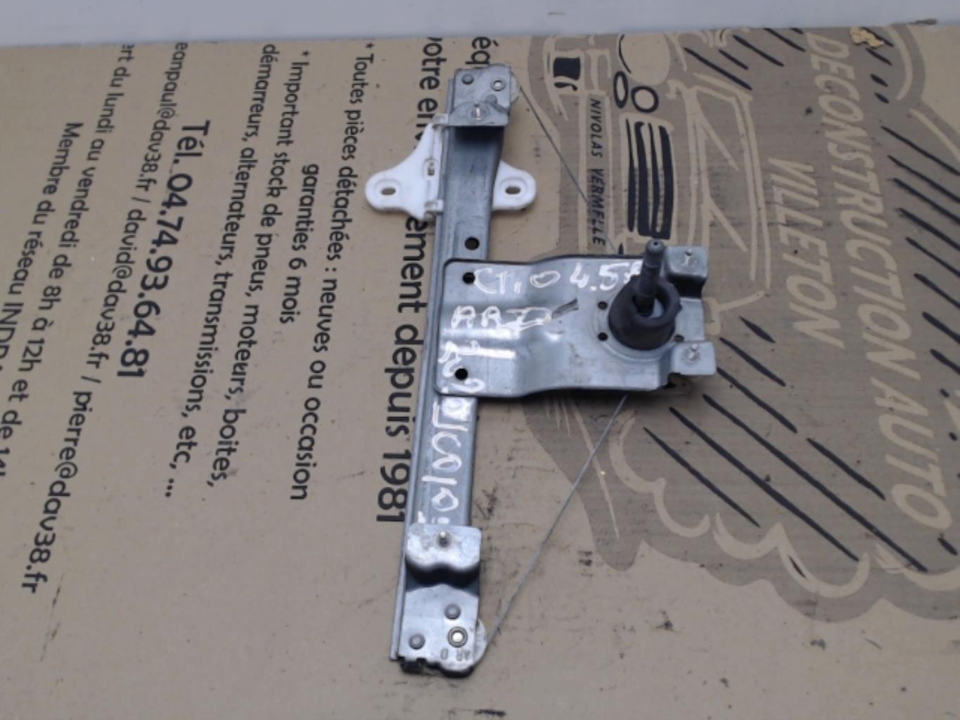 Alzacristalli manuale posteriore destro RENAULT CLIO 4 PHASE 1 Diésel - 1