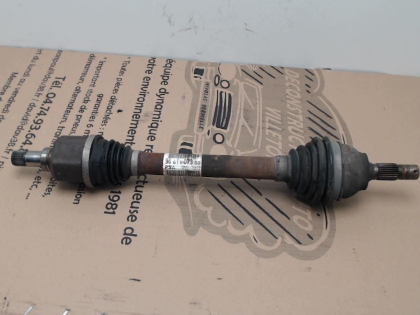 Giunto cardanico albero di trasmissione sinistro DS DS3 PHASE 1  - 1