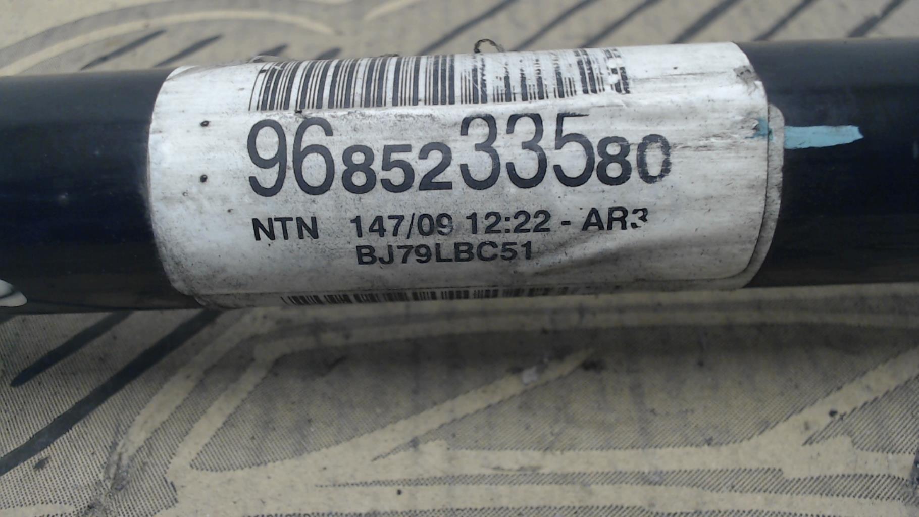 Giunto cardanico albero di trasmissione destro CITROEN C3 2 PHASE 1 Gasolina - 1