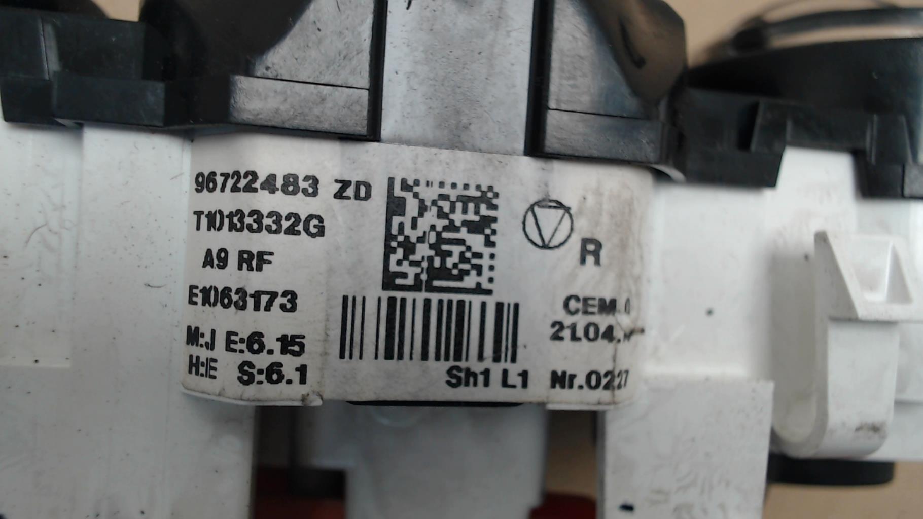 Commande chauffage PEUGEOT 208 PHASE 1 Essence - 1