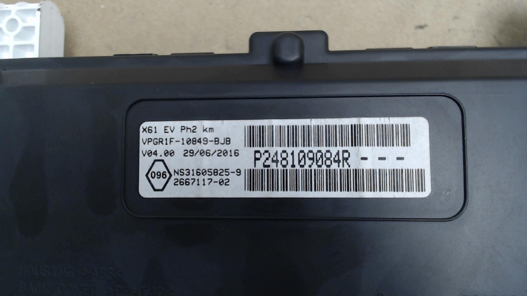 Compteur RENAULT KANGOO 2 PHASE 2 Electricité - 1