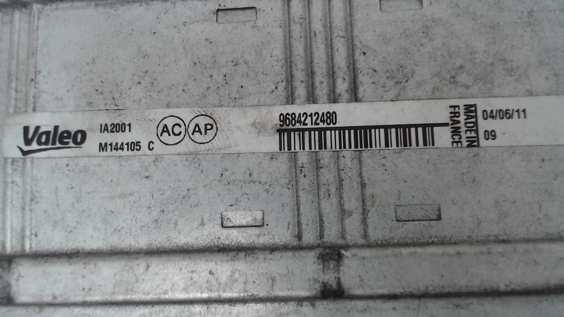 Echangeur air (Intercooler) PEUGEOT 5008 1 PHASE 1 Diesel - 1
