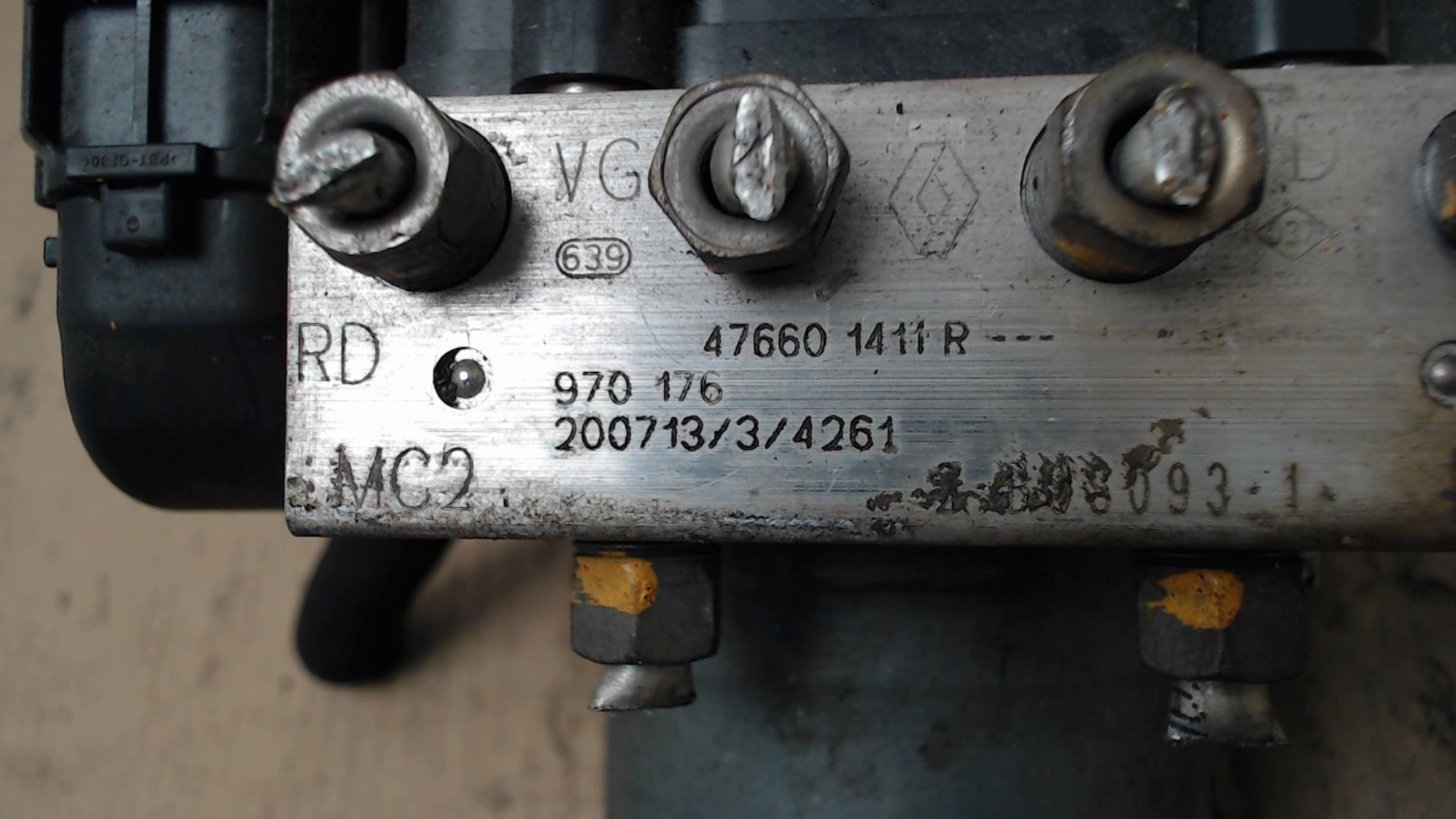 Blocco ABS (antibloccaggio freni) RENAULT CLIO 5 PHASE 1 Diésel - 1