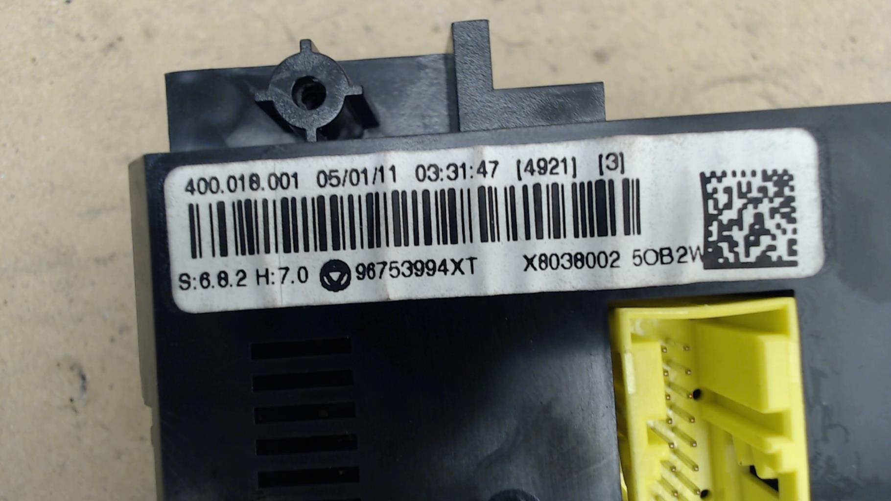 Commande chauffage CITROEN C3 2 PHASE 1 Essence - 1
