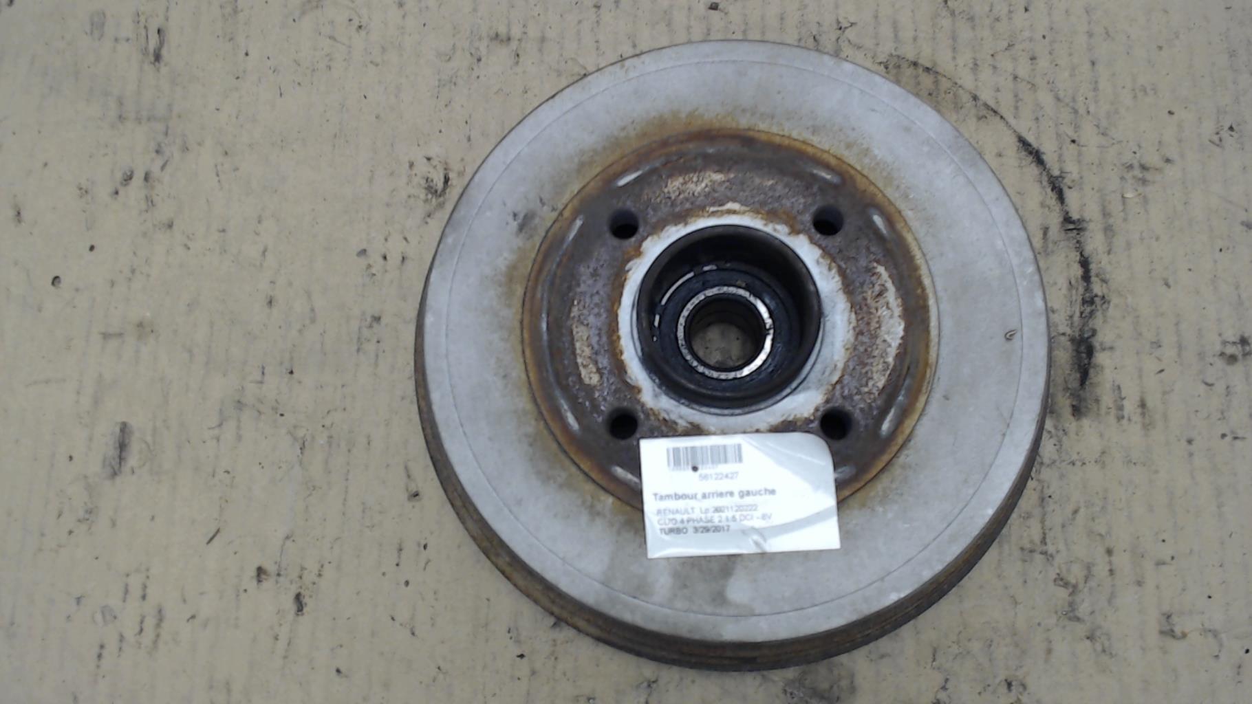 Tamburo posteriore sinistro RENAULT CLIO 4 PHASE 2 Diésel - 1