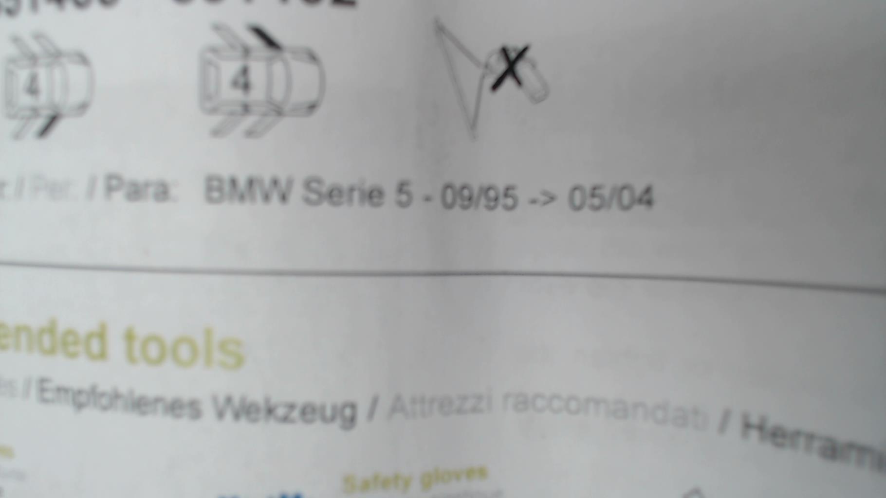 Meccanismo alzacristalli elettrico anteriore sinistro BMW SERIE 5 E39  - 1
