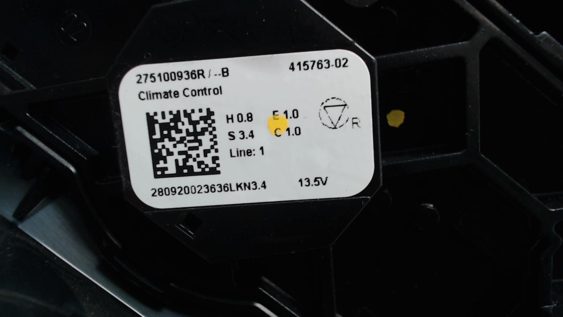 Commande chauffage RENAULT CLIO 5 PHASE 1 Essence - 1