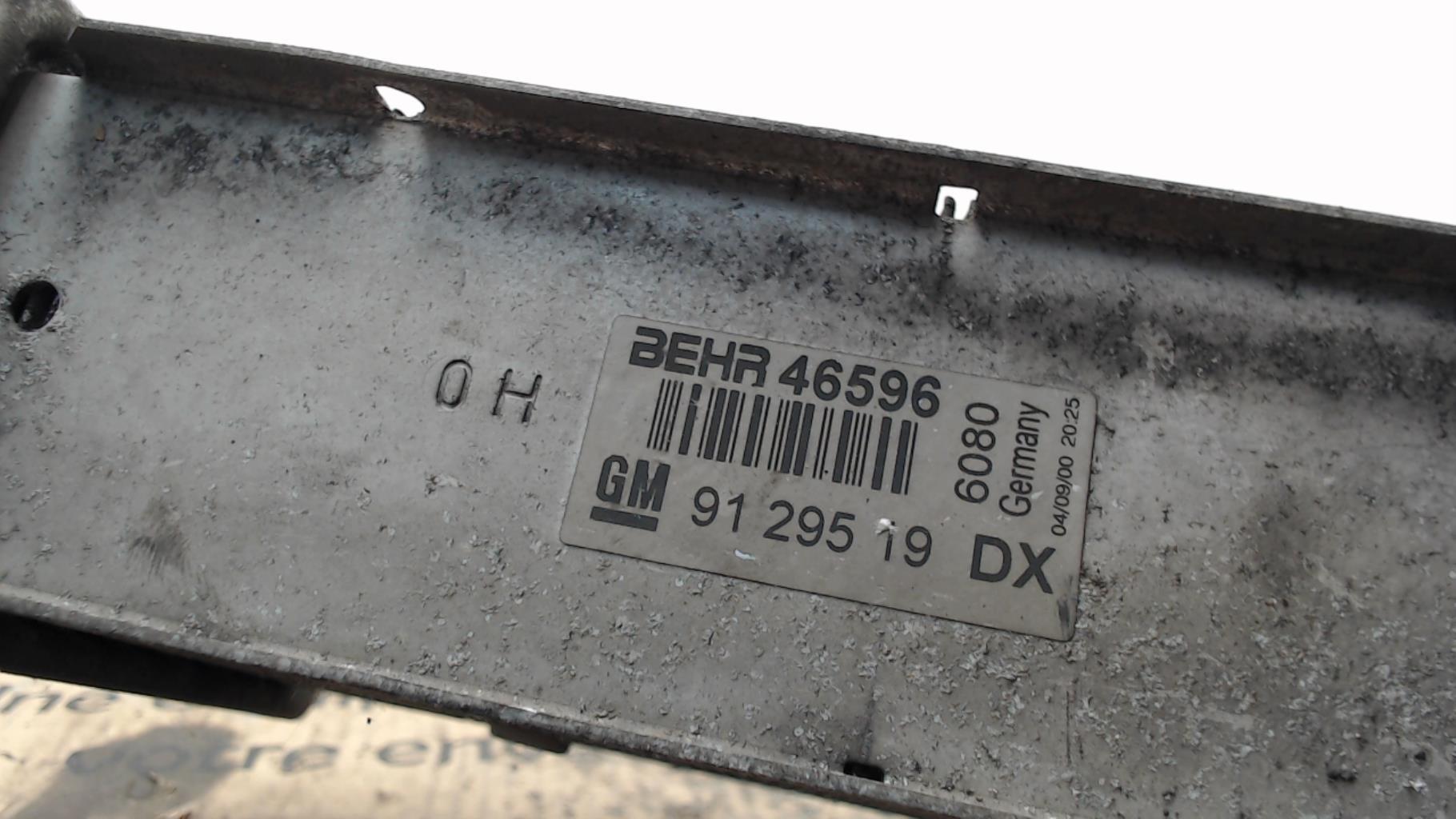 Echangeur air (Intercooler) OPEL ZAFIRA A PHASE 1 Diesel - 1