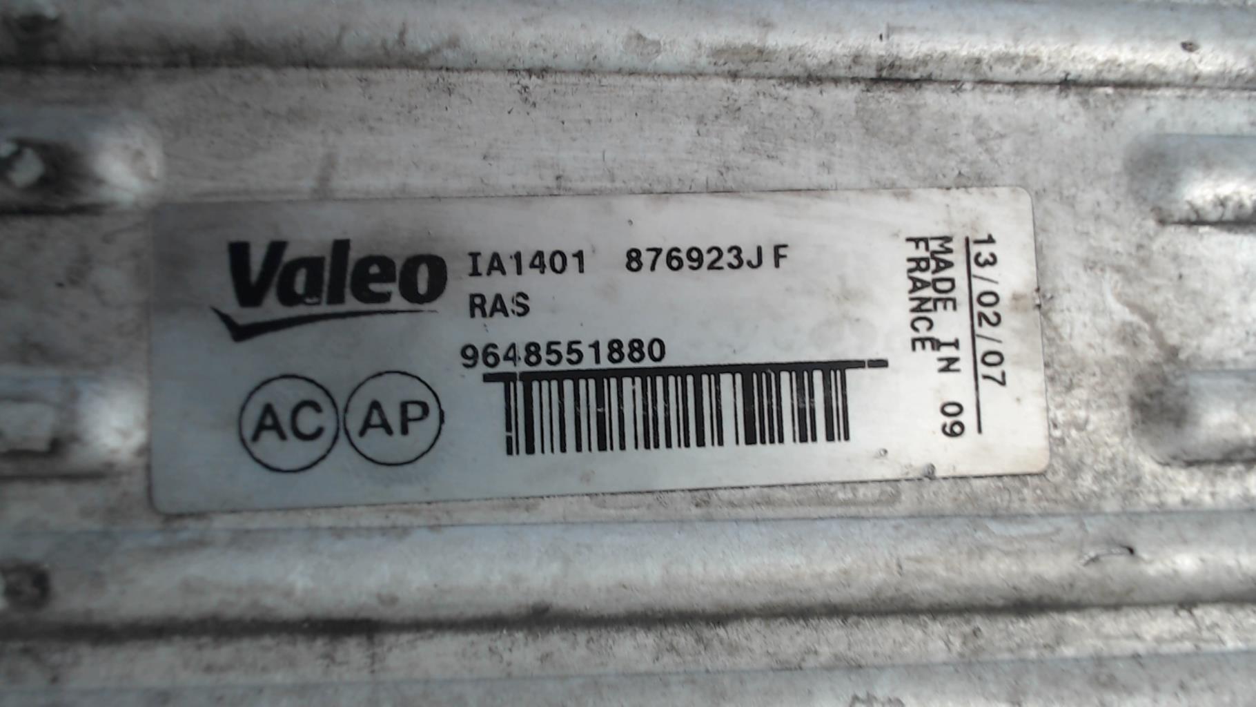 Echangeur air (Intercooler) PEUGEOT 307 PHASE 2 Diesel - 1