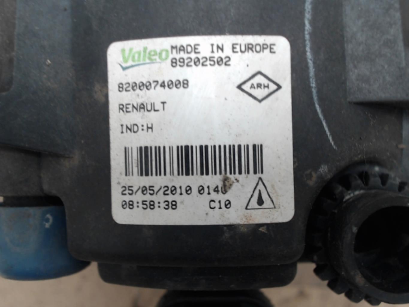 Fendinebbia sinistro (luce) RENAULT GRAND SCENIC 3 PHASE 1  - 1