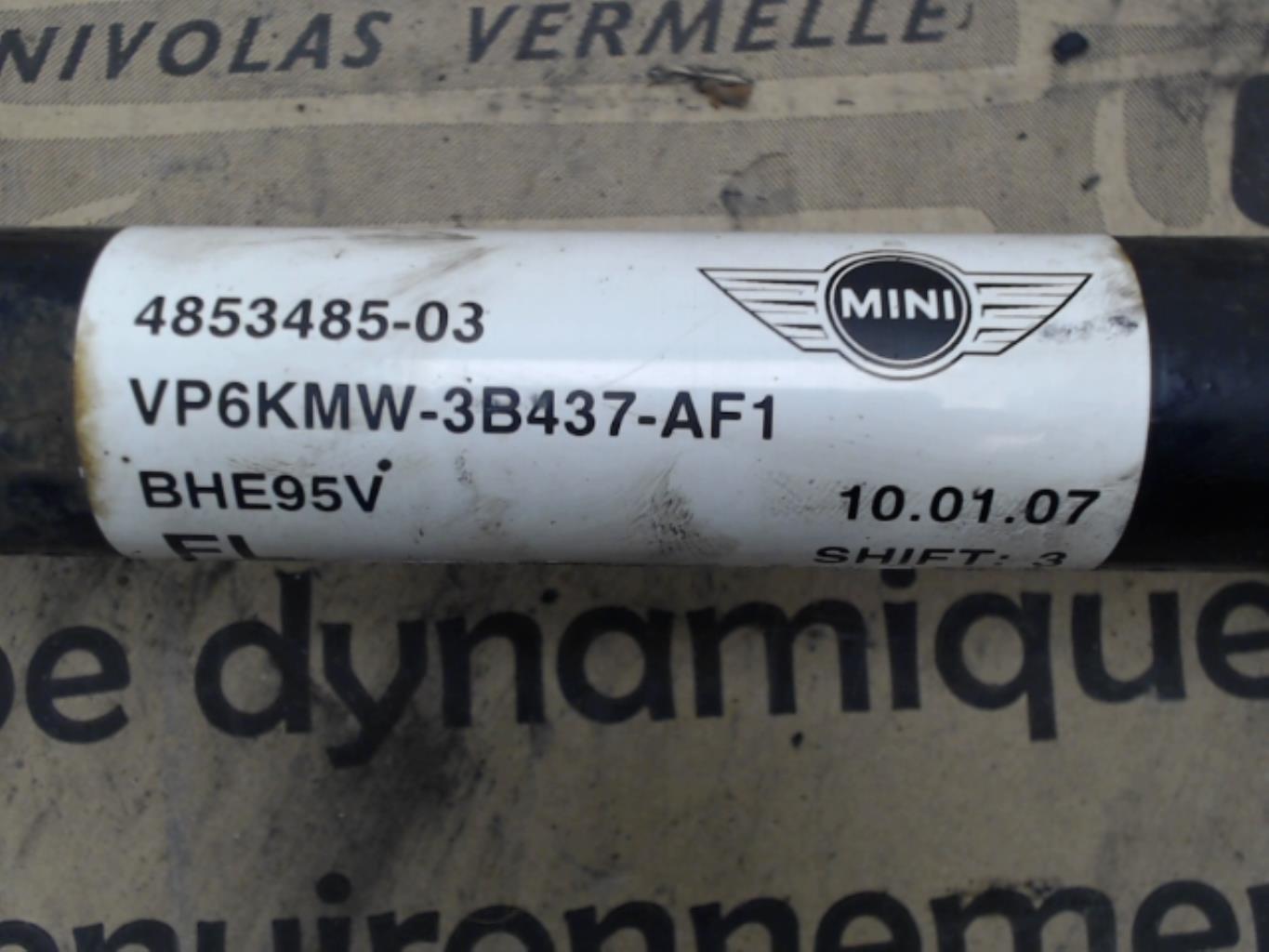 Giunto cardanico albero di trasmissione sinistro MINI MINI 2 R56 PHASE 1 Gasolina - 1