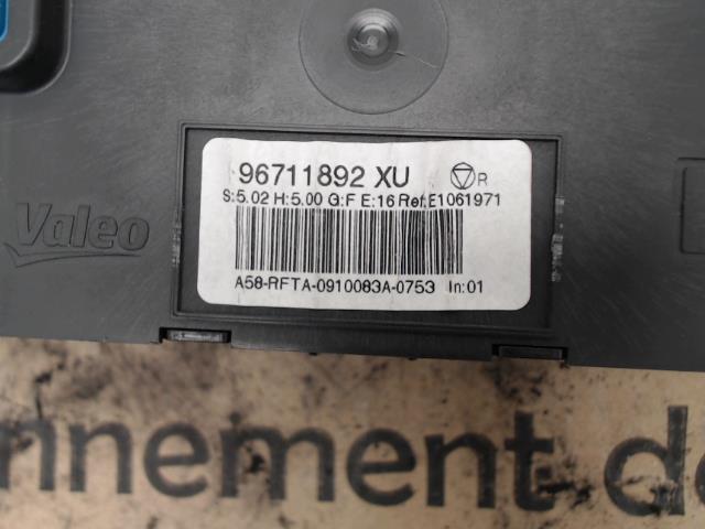 Commande chauffage CITROEN C3 PICASSO PHASE 1  - 1