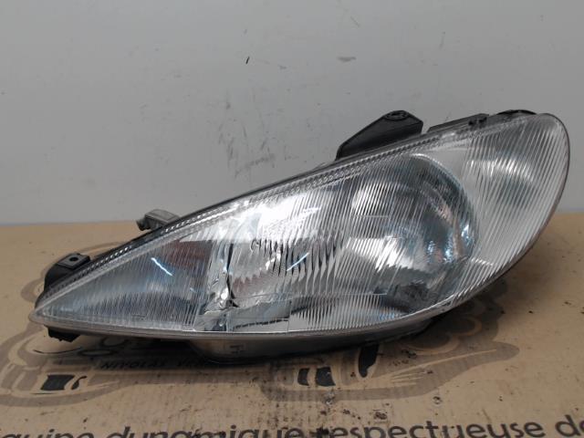 Gruppo ottico anteriore principale sinistro (luci)(faro) PEUGEOT 206 PHASE 1  - 1