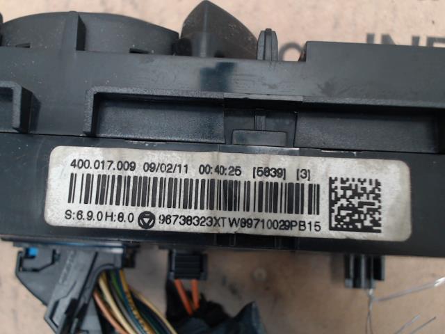 Commande chauffage PEUGEOT 5008 1 PHASE 1 Diesel - 1